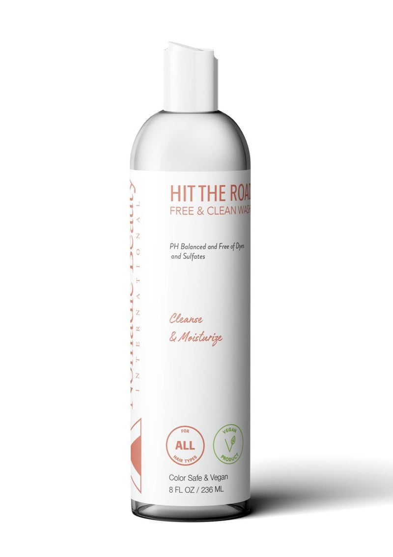 HIT THE ROAD Free & Clean Wash - NomadicBeautyIntl